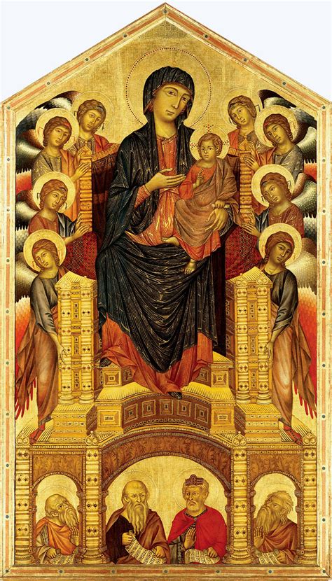 Cimabue Madonna di Santa Trinita