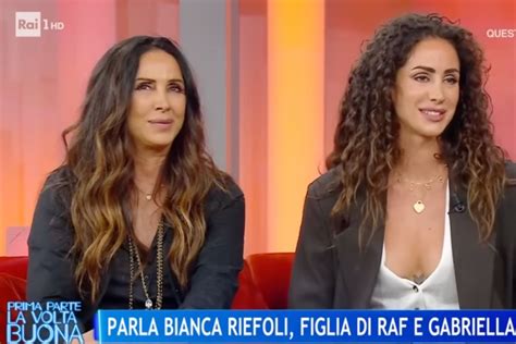 Gabriella Labate giovane in un'apparizione televisiva