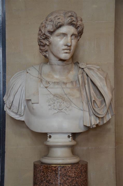 Busto marmoreo di Alessandro Magno