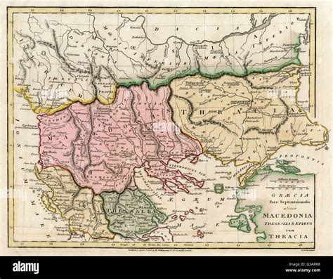 Mappa dell'espansione dell'Impero Macedone