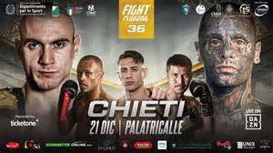 Franco Terlizzi pugile sul ring