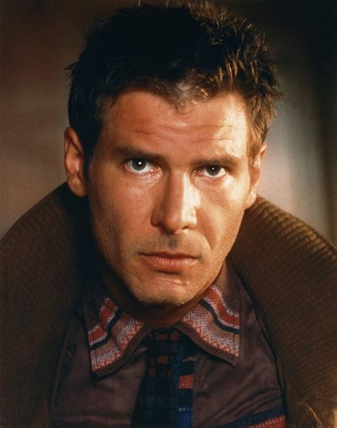 Harrison Ford nel ruolo di Rick Deckard in Blade Runner