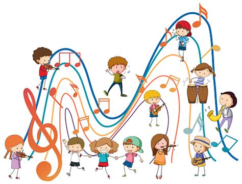 un'orchestra di bambini che suonano strumenti tradizionali
