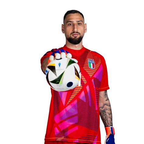 Gianluigi Donnarumma con la maglia della Nazionale italiana