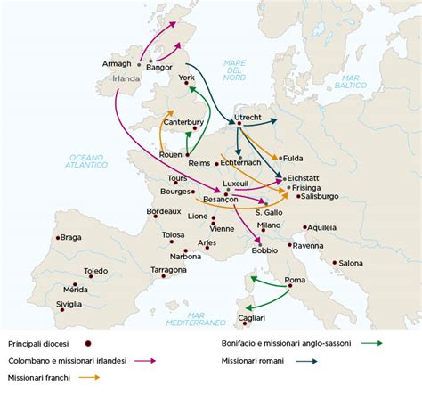 Mappa delle origini e diffusione del Chiama Angeli (Messico, Indonesia, Europa)