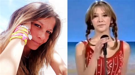 Francesca Di Ruberto con le treccioline a Non è la Rai