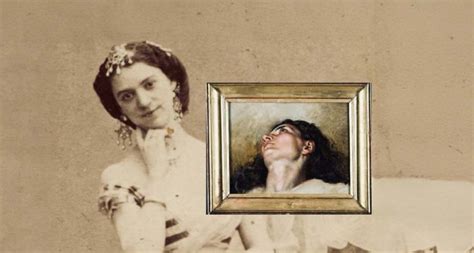 Schizzo del presunto volto mancante de L'Origine du monde