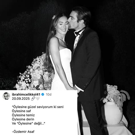 Natali Yarcan e İbrahim Çelikkol durante il matrimonio
