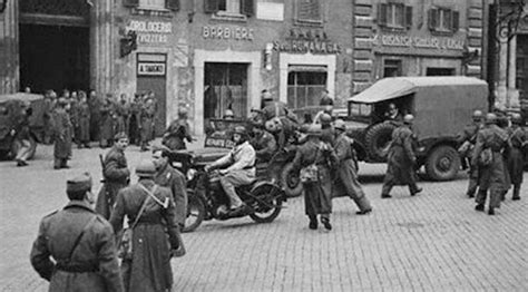 Soldati nazisti nel Ghetto di Roma