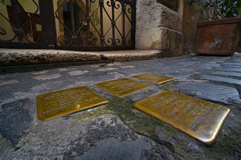 Pietre d'inciampo nel Ghetto di Roma