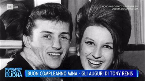 Mina e Tony Renis durante una collaborazione artistica