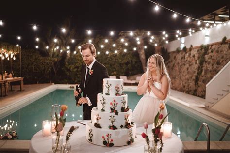 Allestimento matrimonio a bordo piscina