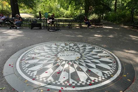 Monumento a John Lennon, Strawberry Fields, Central Park