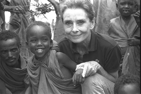 Audrey Hepburn come ambasciatrice UNICEF