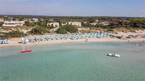Veduta aerea del Porto Cesareo Camping Village immerso negli ulivi