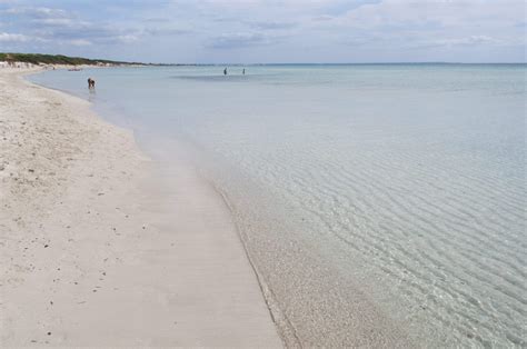 Dettaglio della spiaggia cristallina di Punta Prosciutto