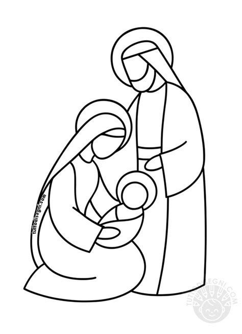 rappresentazione teatrale semplice dei bambini sulla vita della Sacra Famiglia