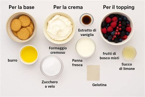 Ingredienti per la pappa