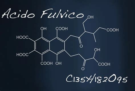 Molecola di Acido Fulvico e Leonardite