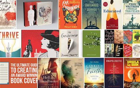 Book covers of award-winning titles