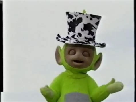 Dipsy Teletubby with his characteristic hat