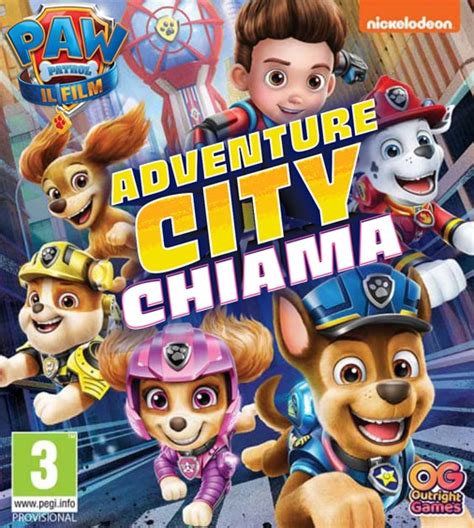 Interfaccia di gioco di PAW Patrol Il Film: Adventure City chiama