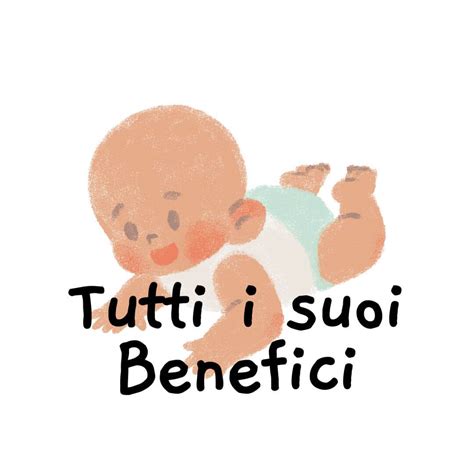 infografica sui benefici del tummy time sul fasciatoio