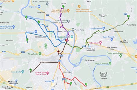 Mappa del percorso del volo ATI BM-PT 012