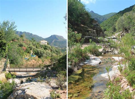 Luogo dell'incidente sui monti di Capoterra