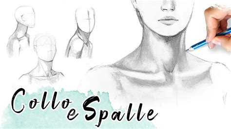 disegno collo e spalle bambino