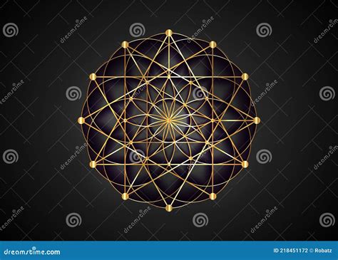 rappresentazione geometrica del fiore della vita