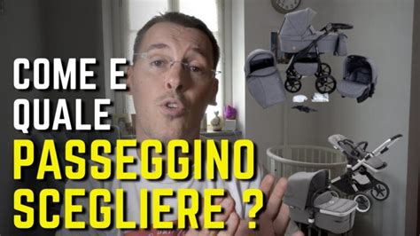 mappa concettuale sulla scelta del passeggino ideale