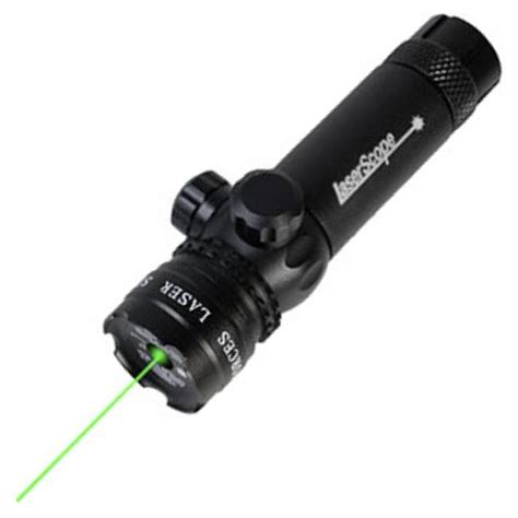 Tiratore con mirino laser verde