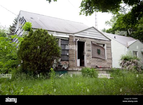 Casa in rovina nel Michigan