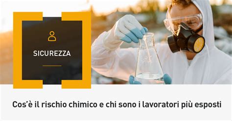 Lavoratori esposti a sostanze chimiche