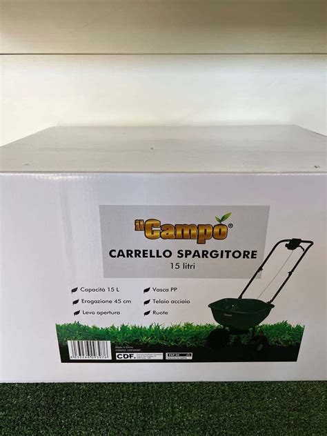 uso spargiconcime prato