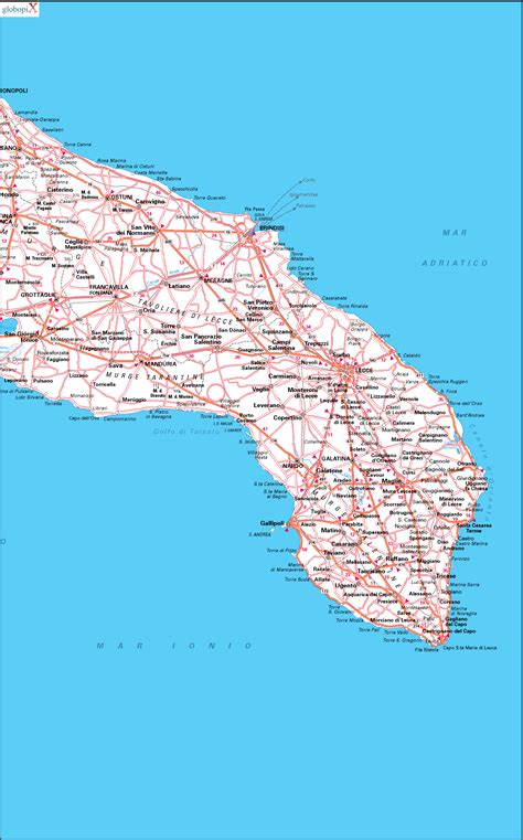 Mappa: Località degli eventi (Brindisi e Vinnytsia)
