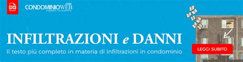 Schema che illustra le possibili origini di un'infiltrazione d'acqua in un condominio, distinguendo tra parti comuni e proprietà privata.