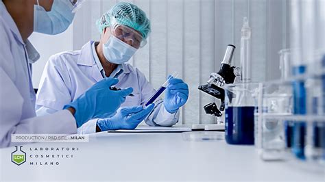 immagine d'archivio dei laboratori di ricerca cosmetica