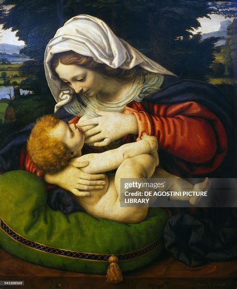 Andrea Solario, Madonna dal cuscino verde