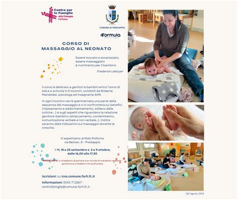 Coppia con neonato durante un corso