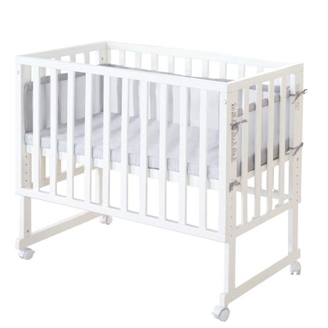 Culla co-sleeping in legno