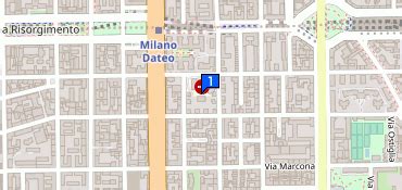Mappa del presidio ospedaliero Macedonio Melloni