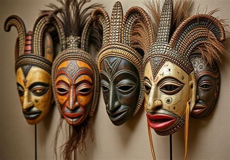 Maschere rituali africane