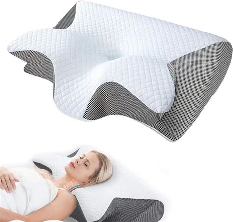 schema tecnico della struttura del cuscino e posizionamento ergonomico