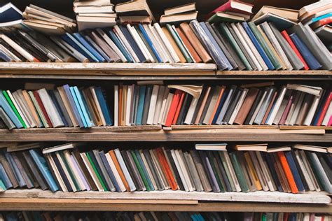 Scaffali di libri in una biblioteca storica