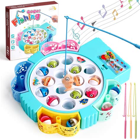 set di gioco pesca pesciolini conservato in una borsa in tessuto
