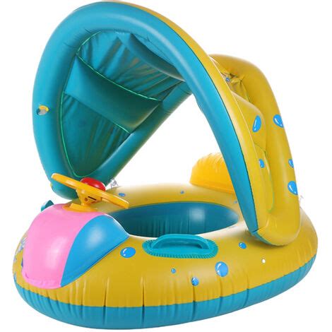 Schema di un gonfiabile con tettuccio parasole