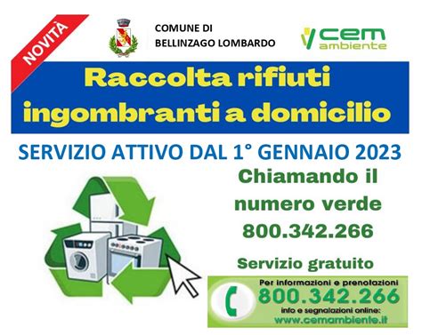Ritiro rifiuti ingombranti a domicilio