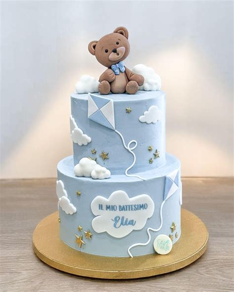 Torta battesimo maschietto